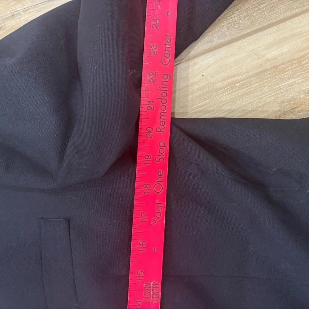 Classic Black Wool Men's Blazer